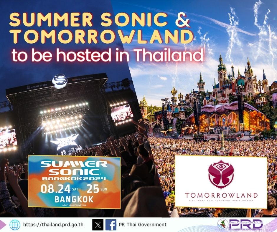 Summer Sonic and Tomorrowland to be hosted in Thailand