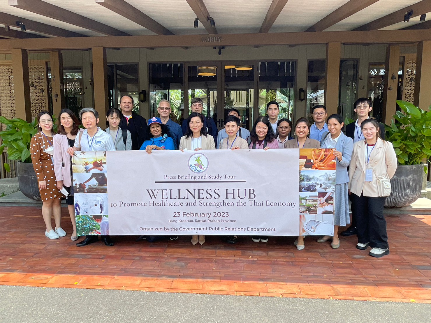 Press Briefing and Study Tour “Wellness Hub to Promote Healthcare and Strengthen the Thai Economy”