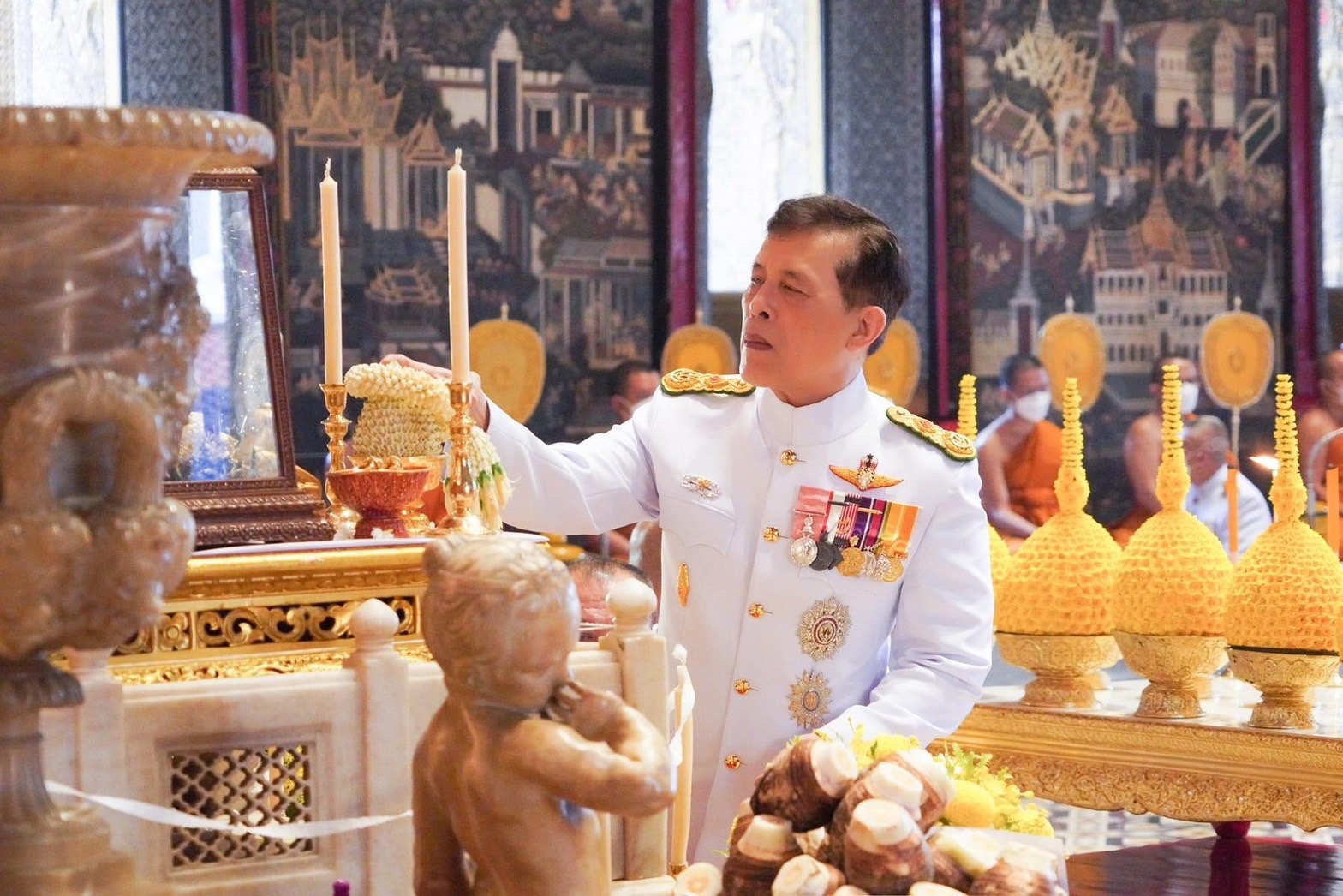 Thai People Celebrate the Birthday Anniversary of His Majesty the King
