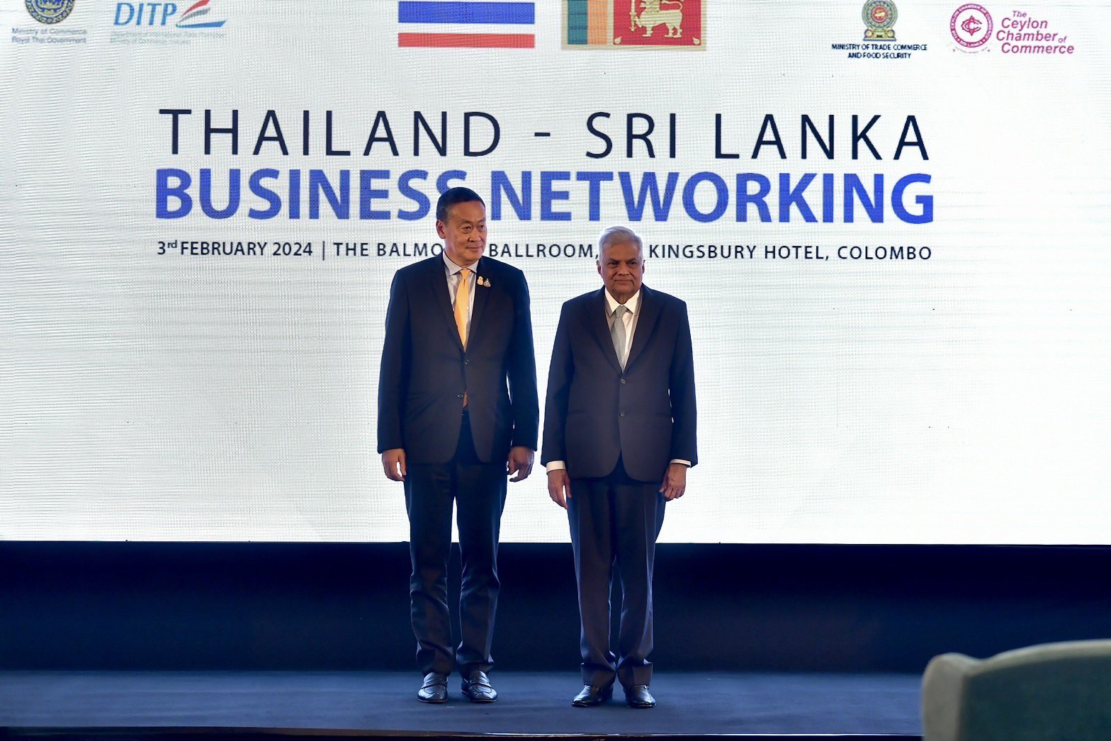 Signing of the Thailand – Sri Lanka Free Trade Agreement