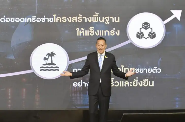 Thai PM Aims for Thailand to Become Aviation Hub