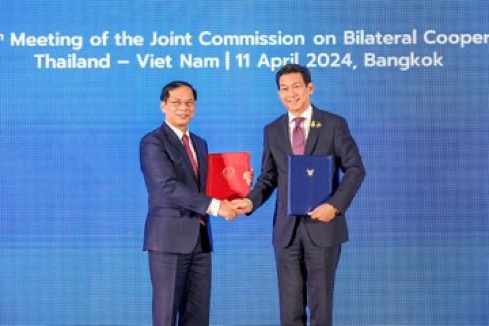 Thailand and Vietnam Strengthen Cooperation in Major Areas