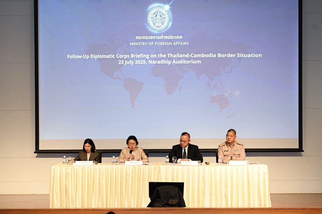Diplomatic Corps Provided with Updates on Thai-Cambodian Border Situation