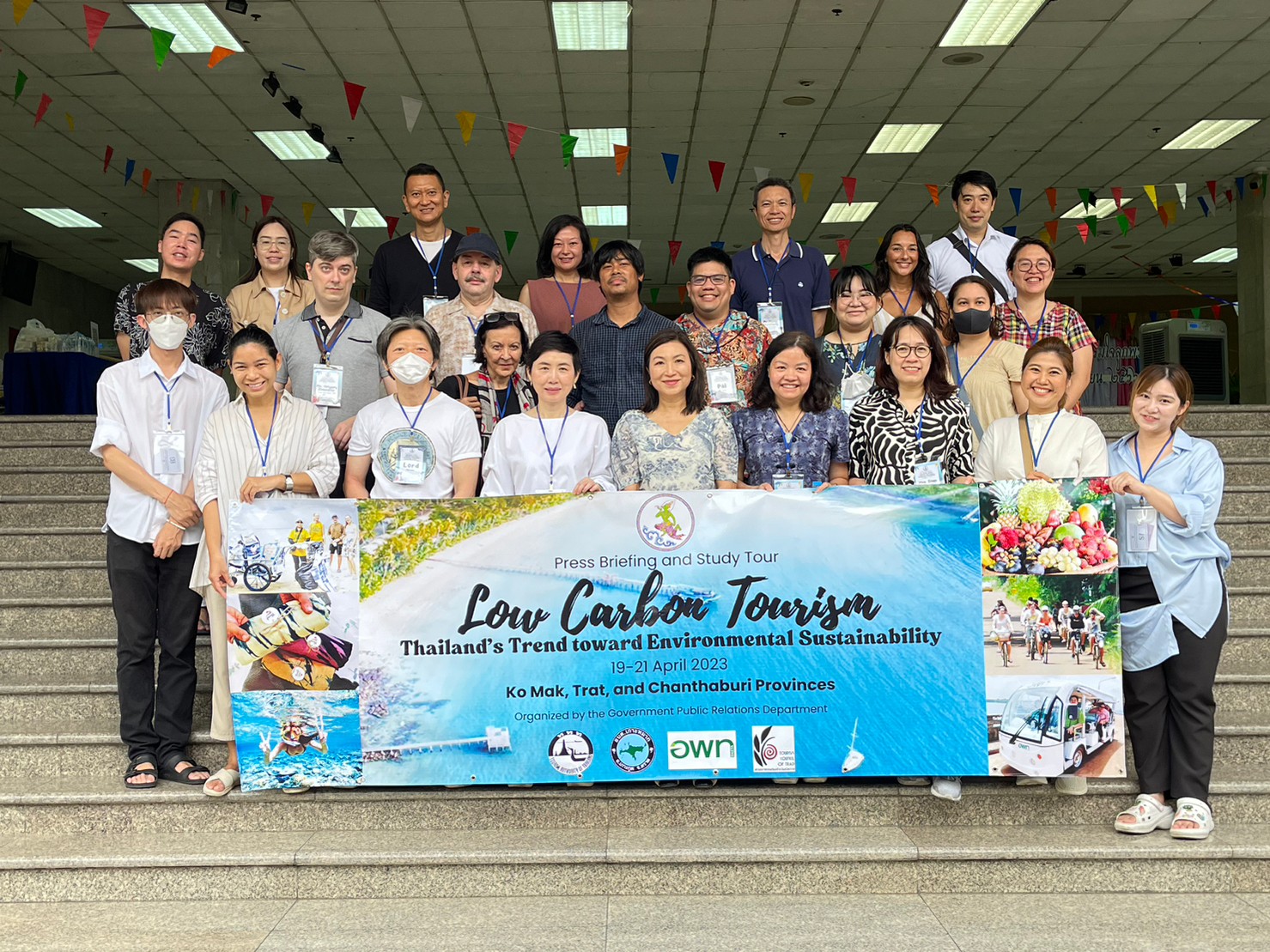 Press Briefing and Study Tour  “Low-Carbon Tourism: Thailand’s Trend toward Environmental Sustainability”