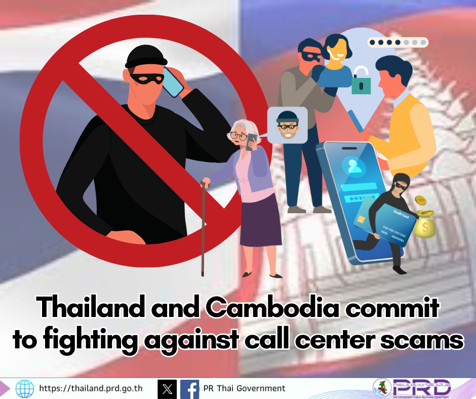 Thailand and Cambodia commit to fighting against call center scams