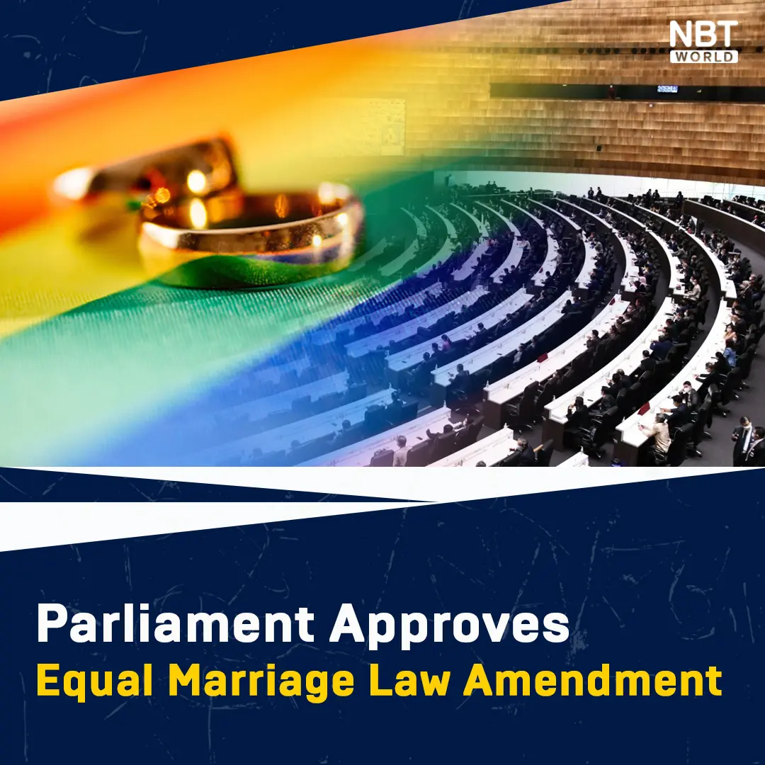 Thai Parliament Approves Equal Marriage Law Amendment