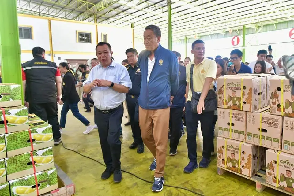 Thai PM Eyes Global Markets for Thai Durian