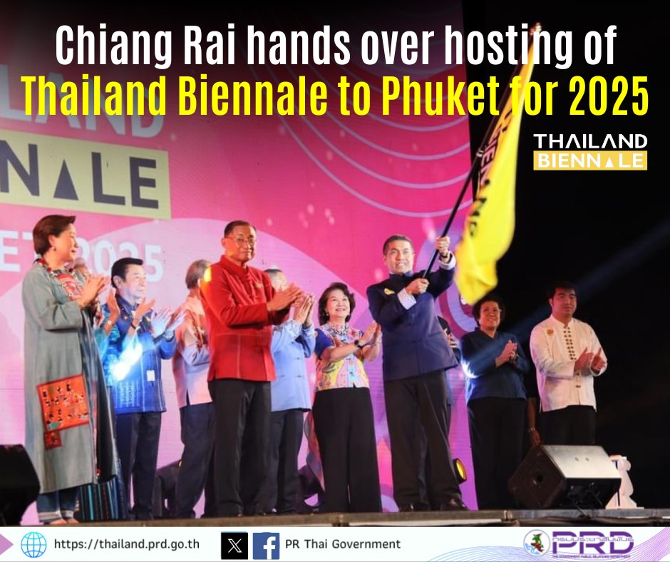Chiang Rai hands over the hosting of Thailand Biennale to Phuket for 2025