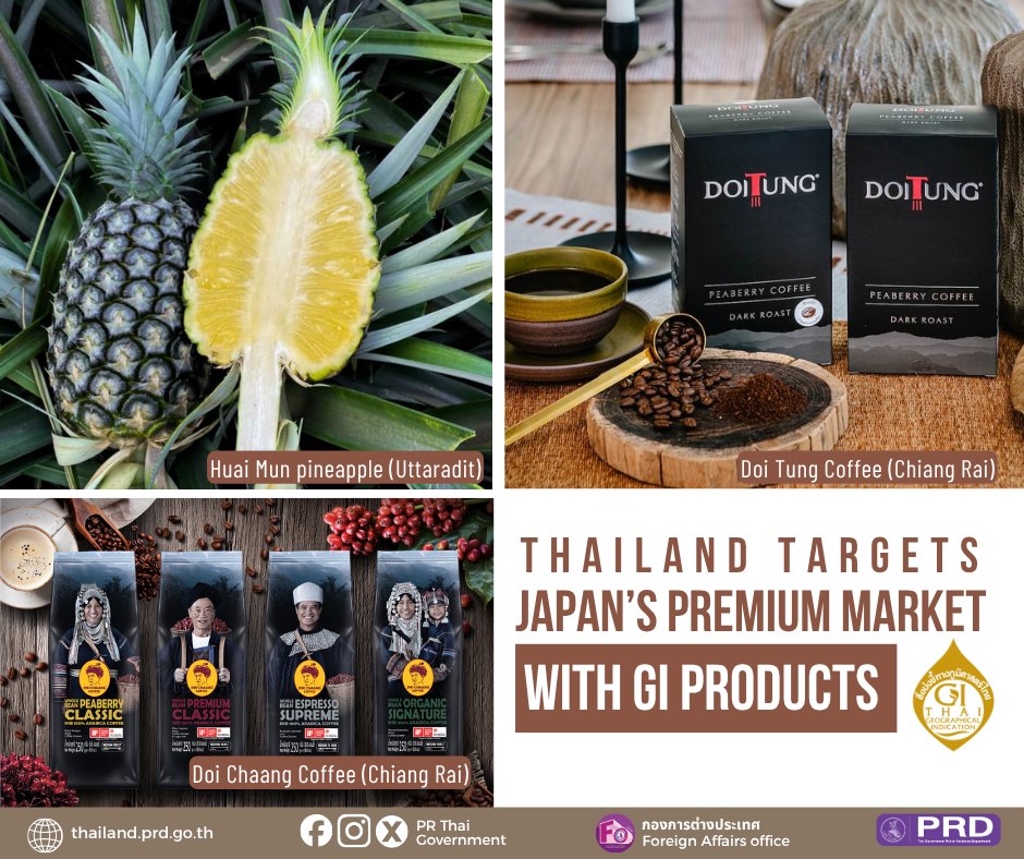 Thailand Targets Japan's Premium Market with GI Products