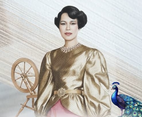 Royal Peacock Logo: Certification Trademark of Thai Silk Standards Granted by Queen Sirikit 