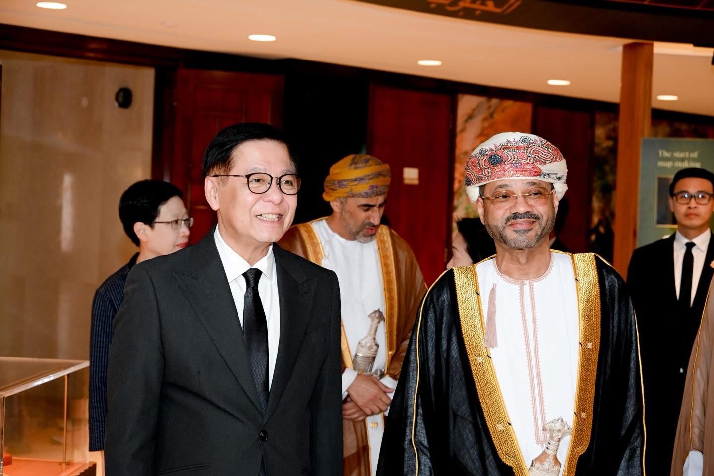 Thailand and Oman Support Diplomatic Dialogue to De-Escalate Tensions in the Middle East