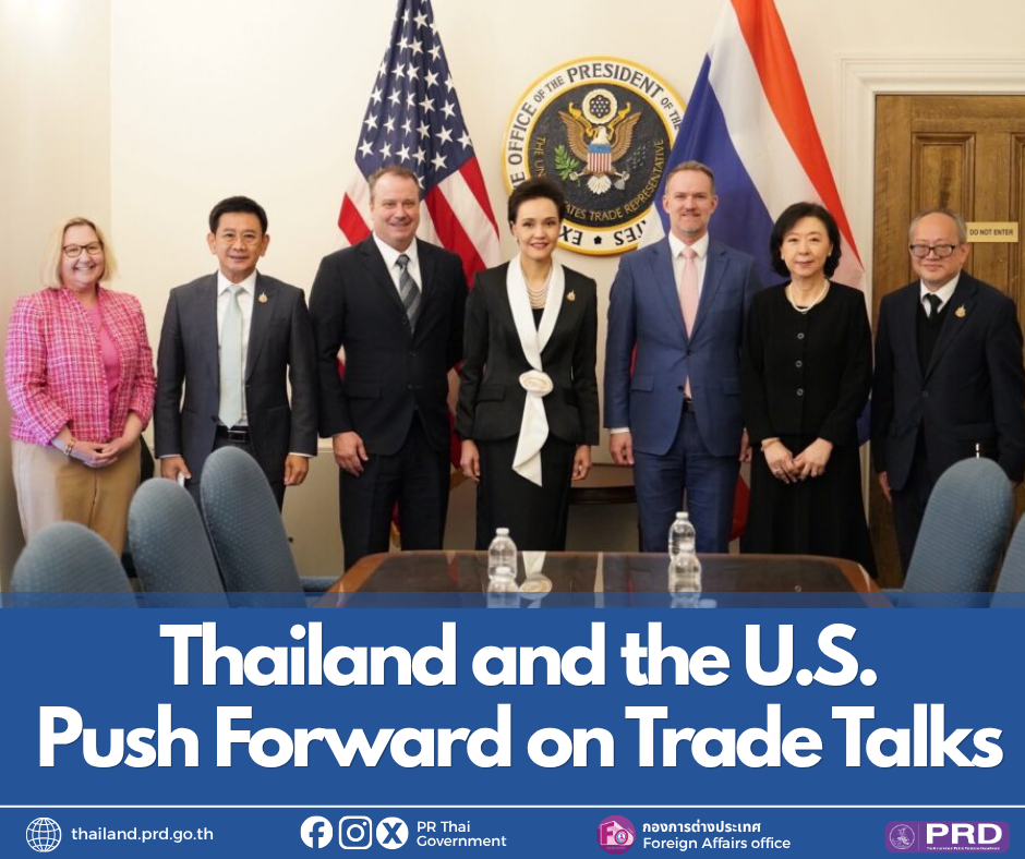 Thailand and the U.S. Push Forward on Trade Talks