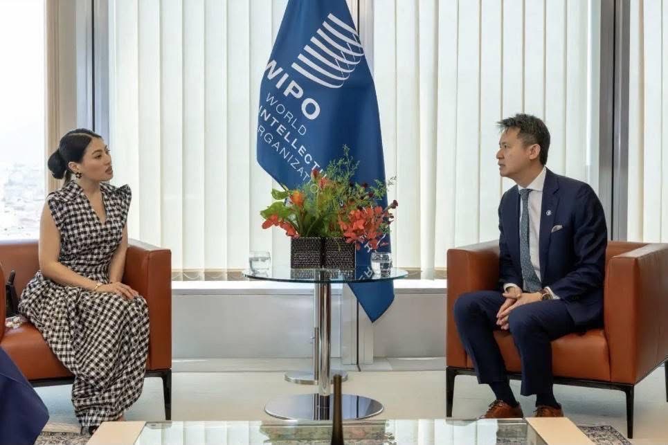 HRH Princess Sirivannavari Receives the Role of WIPO Ambassador for Fashion and Design