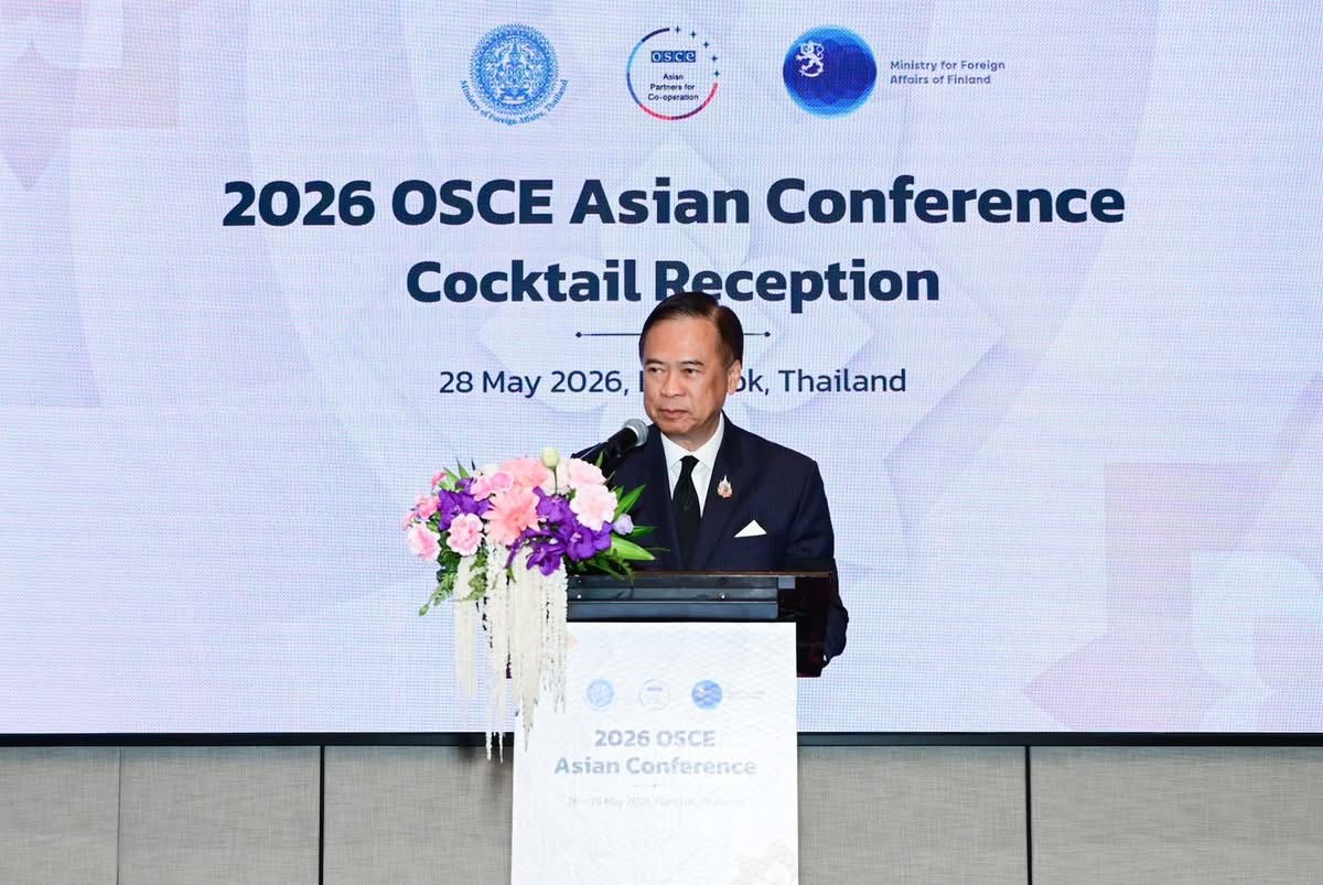 Thailand Stresses the Need for Closer international Cooperation in Addressing Transnational Threats