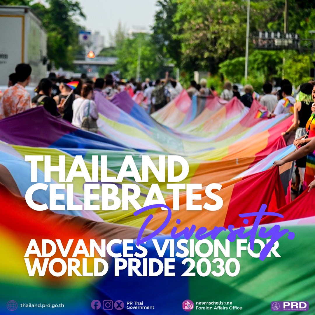 Thailand Celebrates Diversity, Advances Vision for World Pride 2030