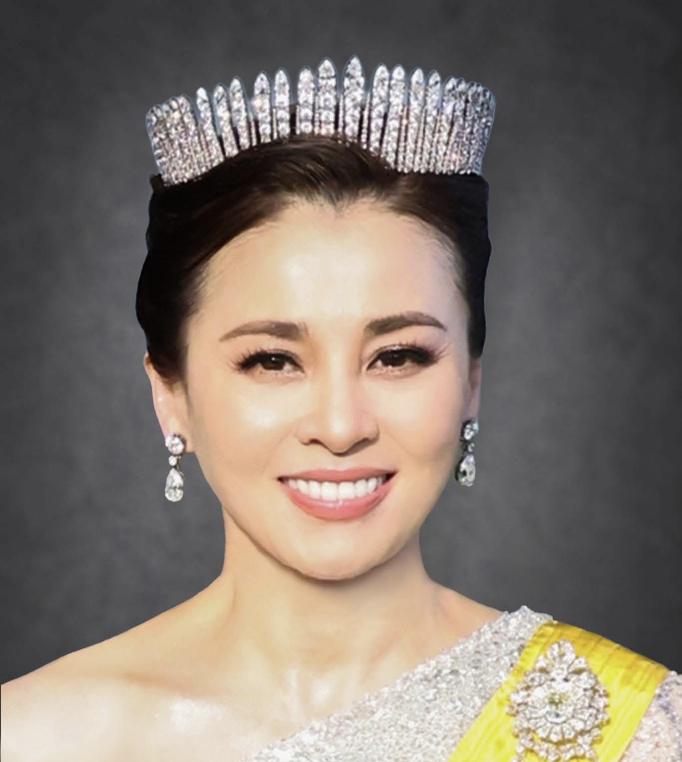 H.M. Queen Suthida Always Stands by the Side of H.M. the King as Royal Companion