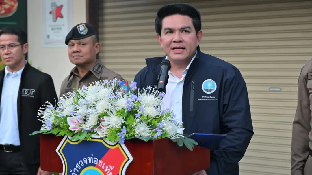 Thailand's Tourism Minister Leads Joint Deployment to Support Safe Tourism on Koh Samui