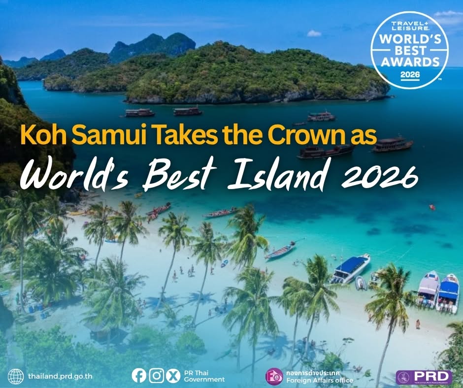 Koh Samui Takes the Crown as World's Best Island 2026