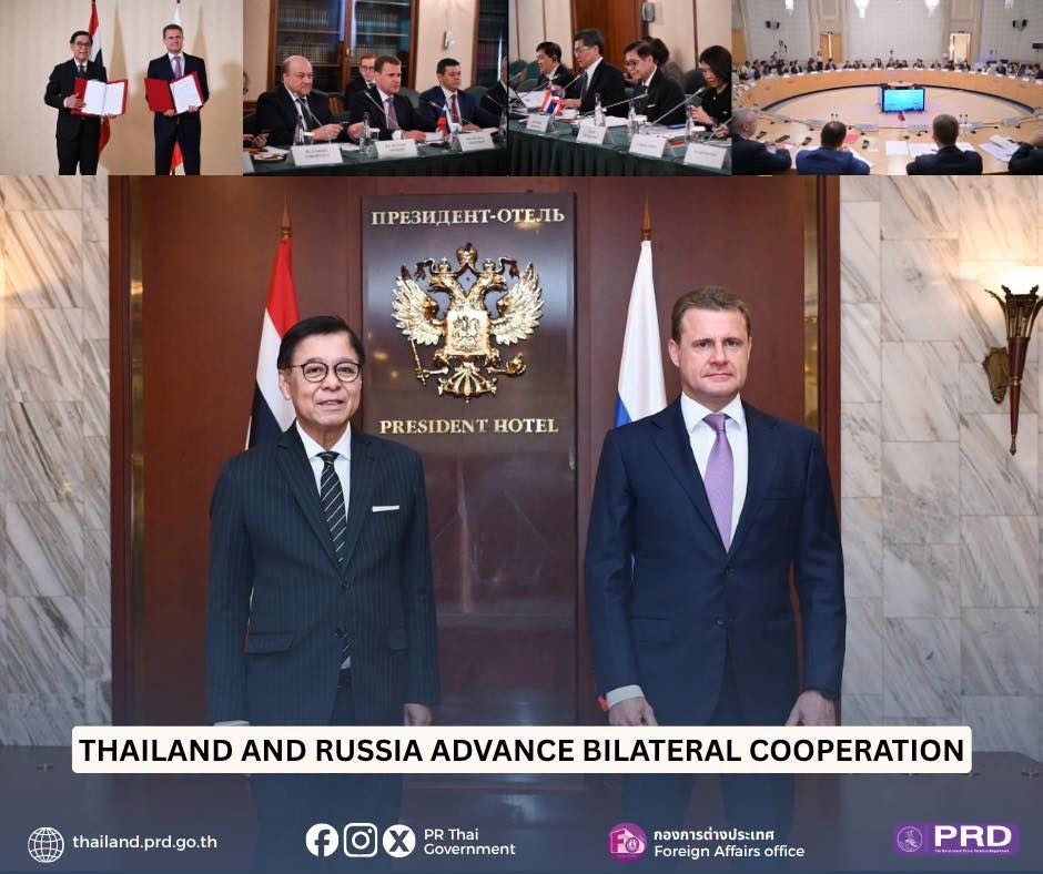 Thailand and Russia Advance Bilateral Cooperation