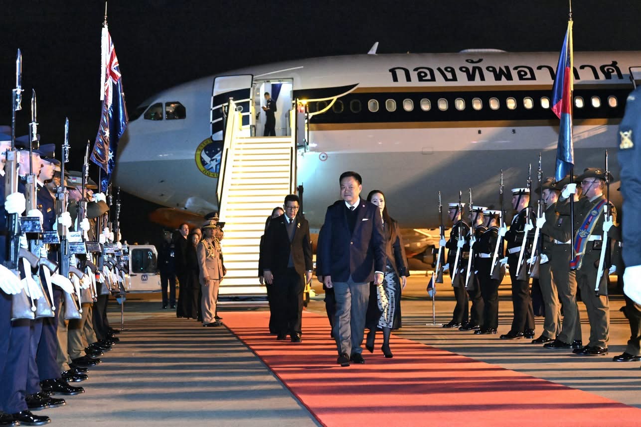 Prime Minister Anutin Begins His Official Visit to Australia