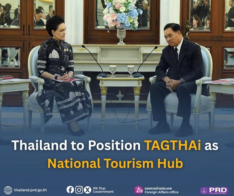 Thailand to Position TAGTHAi as National Tourism Hub