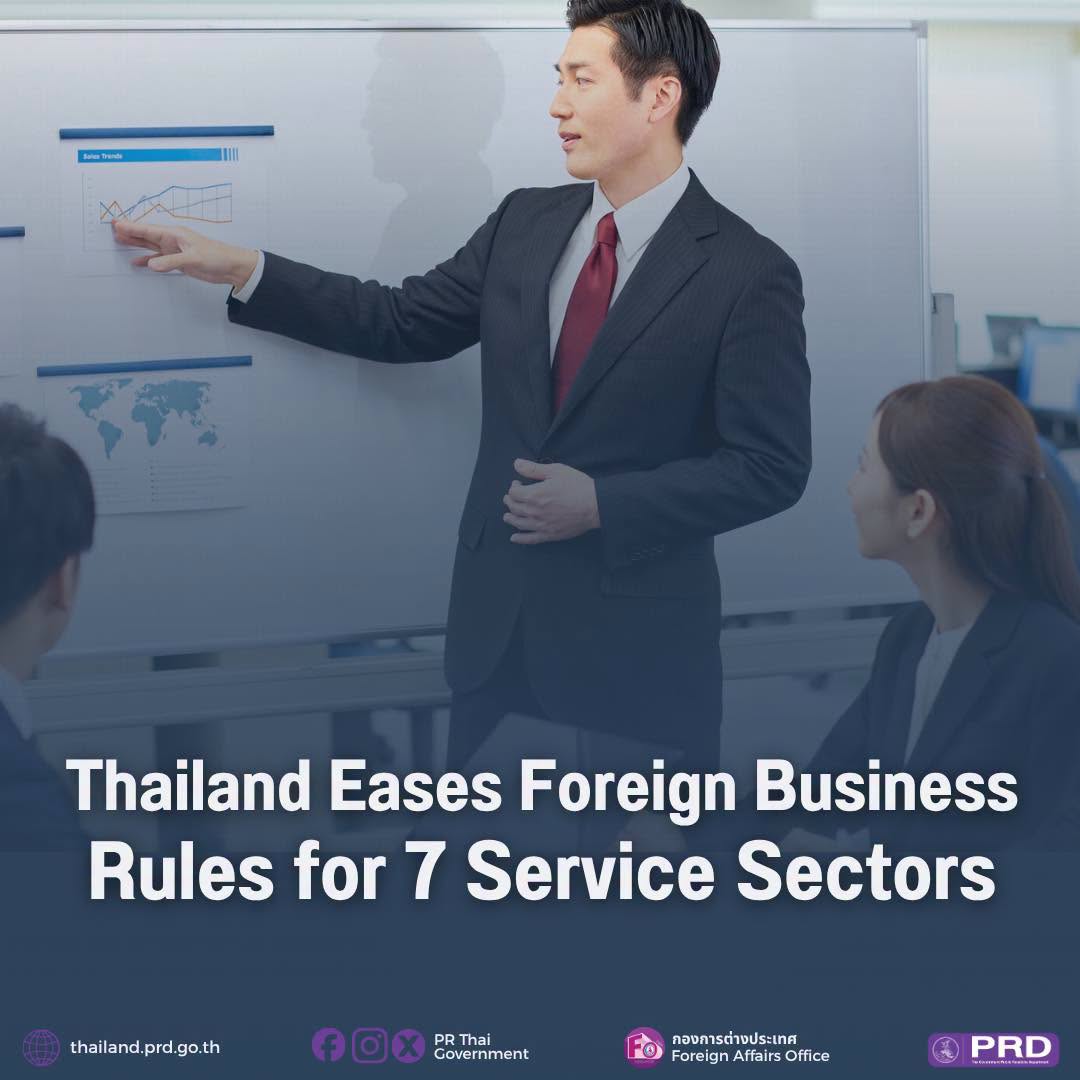 Thailand Eases Foreign Business Rules for 7 Service Sectors