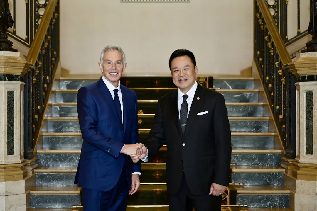 Anutin and Blair Discuss Thailand's Economic Transformation