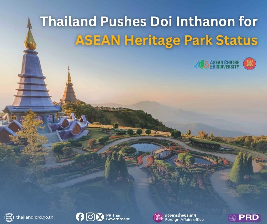Thailand Pushes Doi Inthanon for ASEAN Heritage Park Status