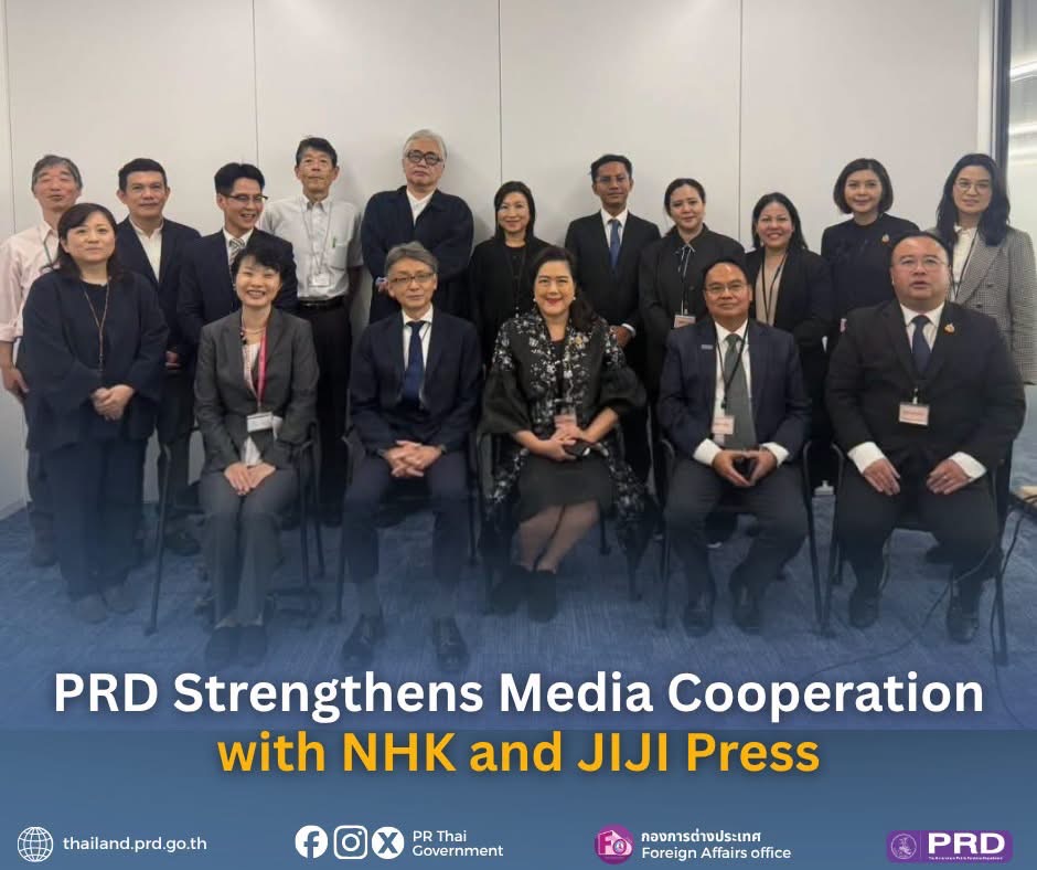 PRD Expands Media Cooperation with NHK and JIJI Press
