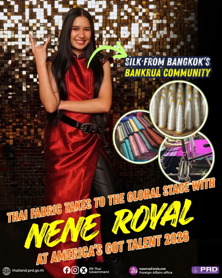 Thai Fabric Takes to the Global Stage with Nene Royal at Amerca's got talent 2026