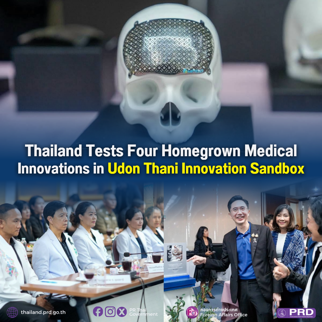 Thailand Tests Four Homegrown Medical Innovations in Udon Thani Innovation Sandbox