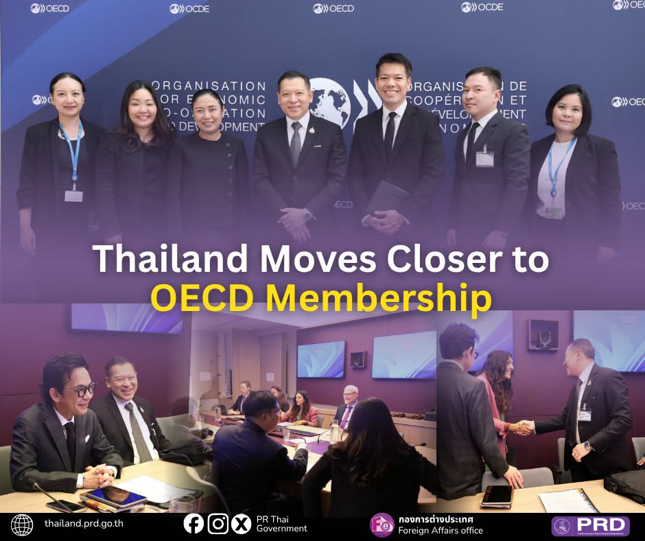 Thailand Moves Closer to OECD Membership