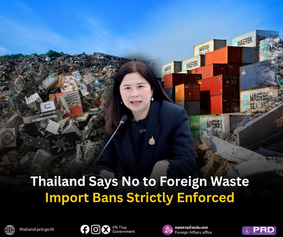 Thailand Says No to Foreign Waste: Import Bans Strictly Enforced