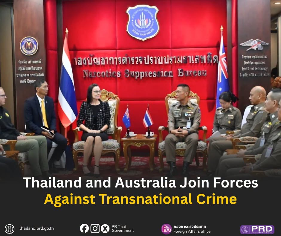 Thailand and Australia Join Forces Against Transnational Crime