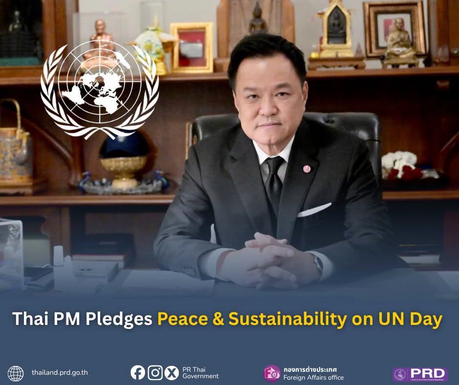 Thai PM Pledges Peace and Sustainability on UN Day