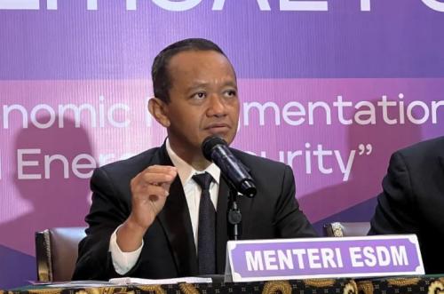 Energy and Mineral Resources Minister, Mr. Bahlil Lahadalia